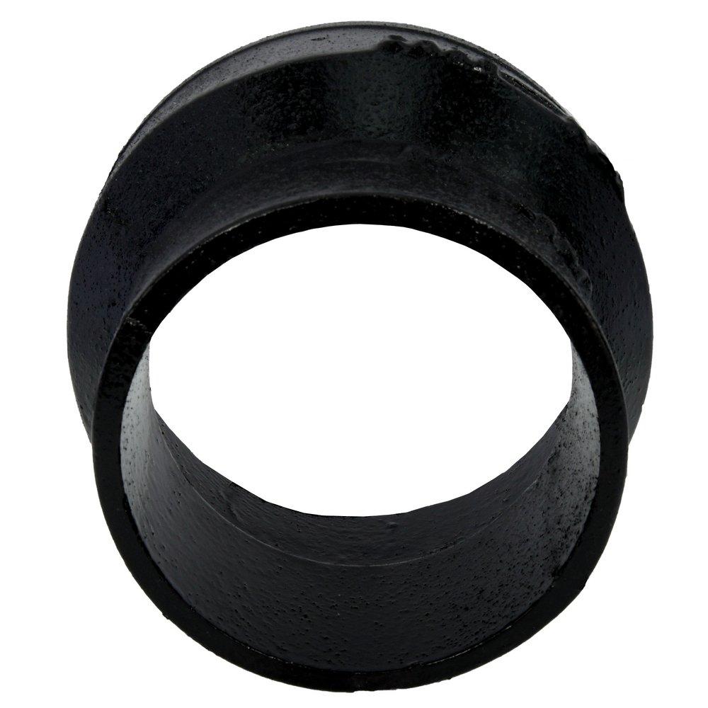 Black No Hub Cast Iron Reducer Short Concentric 