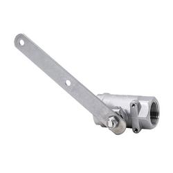 1 in. NPT 316 Stainless Steel Shower Ball Valve for Horizontal Installation