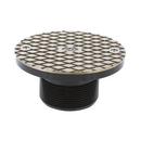 Jones Stephens Nickel Bronze 3 in. Plastic Spud and Cover 