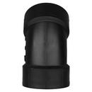 Black ABS DWV Slip Joint Female Trap Adapter with Washer & Polyethylene Nut 