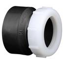 Black ABS DWV Slip Joint Female Trap Adapter with Washer & Polyethylene Nut 