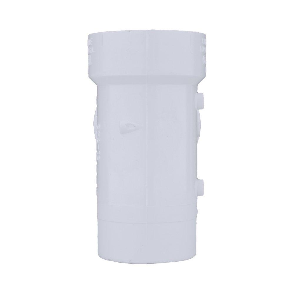 White PVC DWV Street Sanitary Tee 