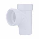 White PVC DWV Street Sanitary Tee 