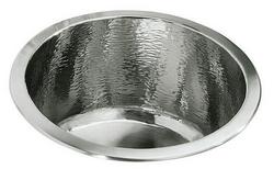 14 in. Monte Carlo II Round Bar Sink in Nickel