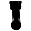 Black Hub x Spigot Service Cast Iron 1/4 Bend 