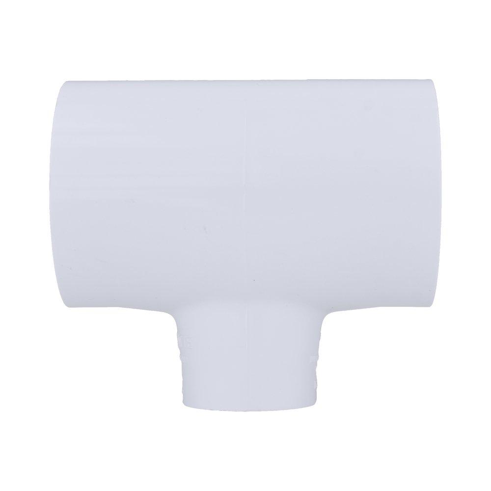 White PVC Schedule 40 Tee 