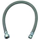 3/8 x 1/2 x 20 in. Braided PVC Sink Flexible Water Connector