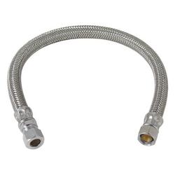 3/8 x 20 in. Braided PVC Sink Flexible Water Connector