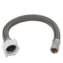 3/8 in x 7/8 in. x 12 in. Braided PVC Toilet Flexible Water Connector