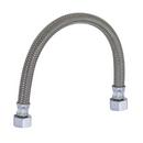 1/2 x 1/2 x 20 in. Braided PVC Sink Flexible Water Connector