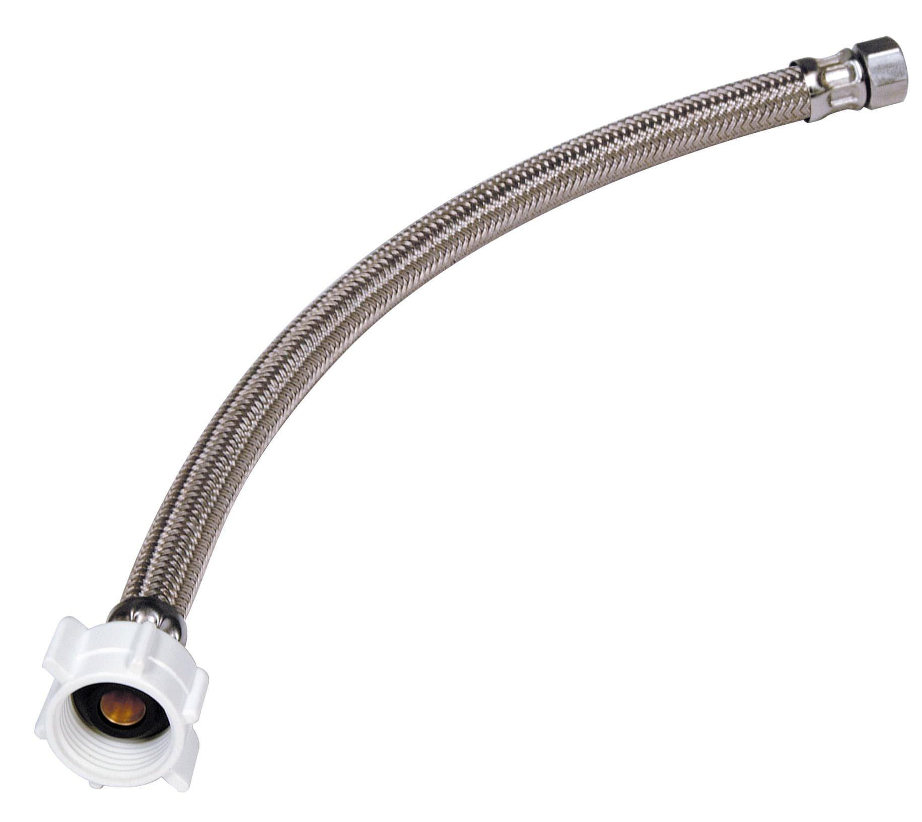 BrassCraft Silver 3/8 Compact X 7/8 in. Polymer Closet Connector 