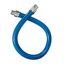 3/4 in. Male Threaded 36 in. Gas Appliance Connector in Blue