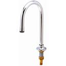 T&S Brass Chrome Plated Rigid Gooseneck Spout 