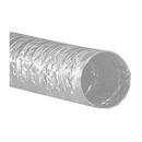 4 in. x 25 ft. Silver Uninsulated Flexible Air Duct