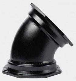 4 in. Union Tight Ductile Iron C153 45 Degree Bend