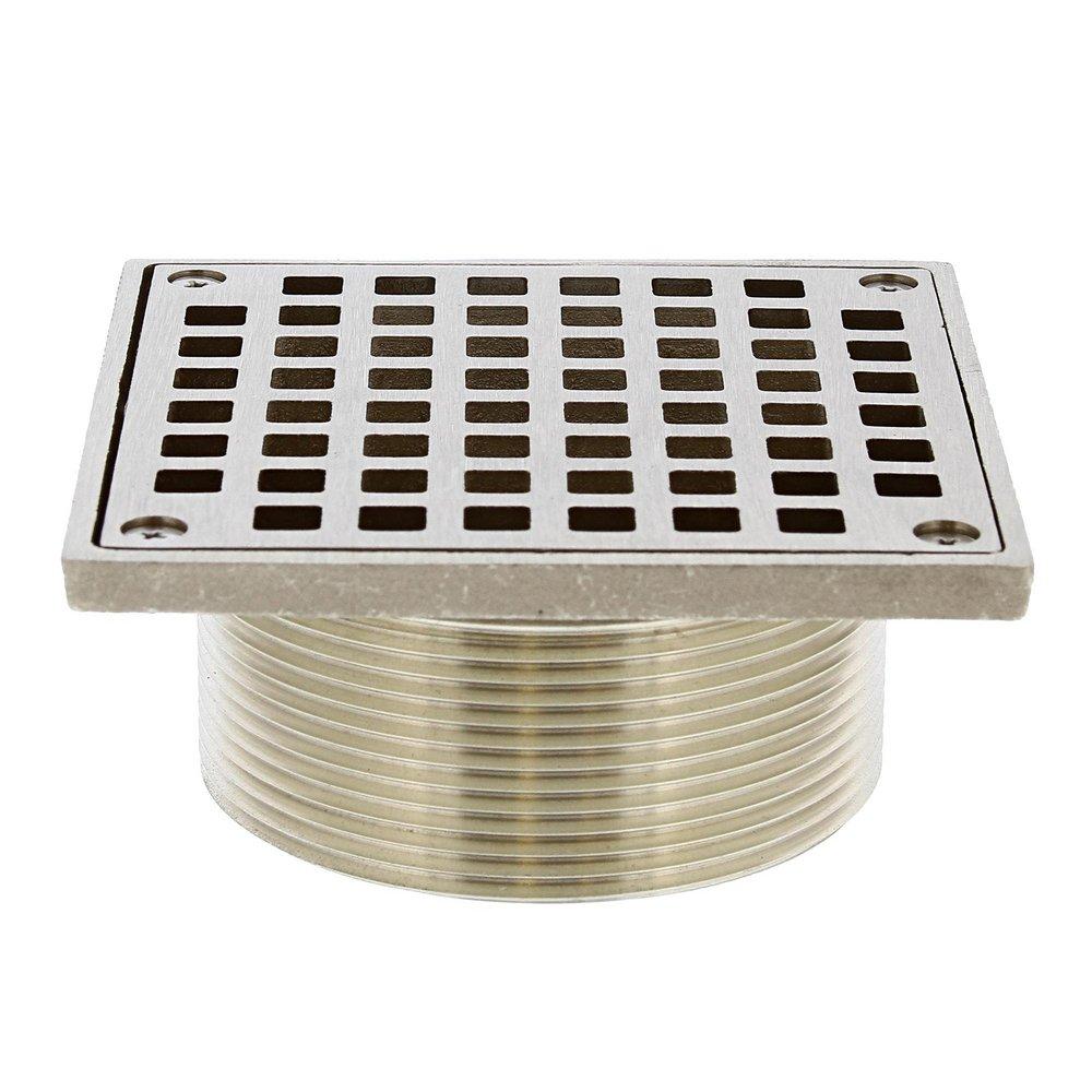 Jones Stephens Nickel Bronze 3-1/2 in. IPS Metal Square Strainer 
