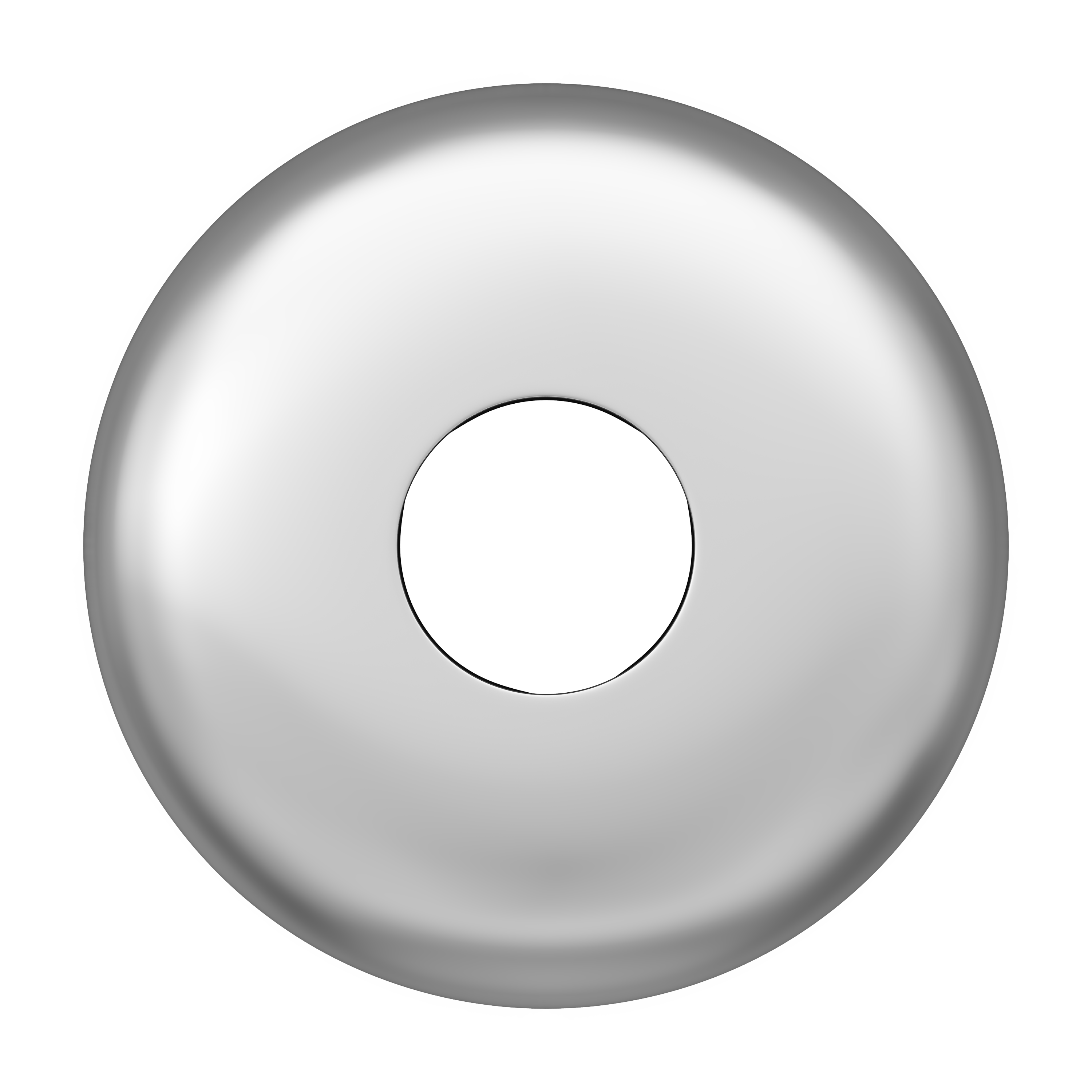 Jones Stephens Chrome Plated IPS Flexible Floor/Ceiling Plate Escutcheon 