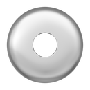 Jones Stephens Chrome Plated IPS Flexible Floor/Ceiling Plate Escutcheon 