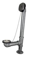 Keeney Satin Polished Chrome 2-22/25 in. Brass Cable Drain 