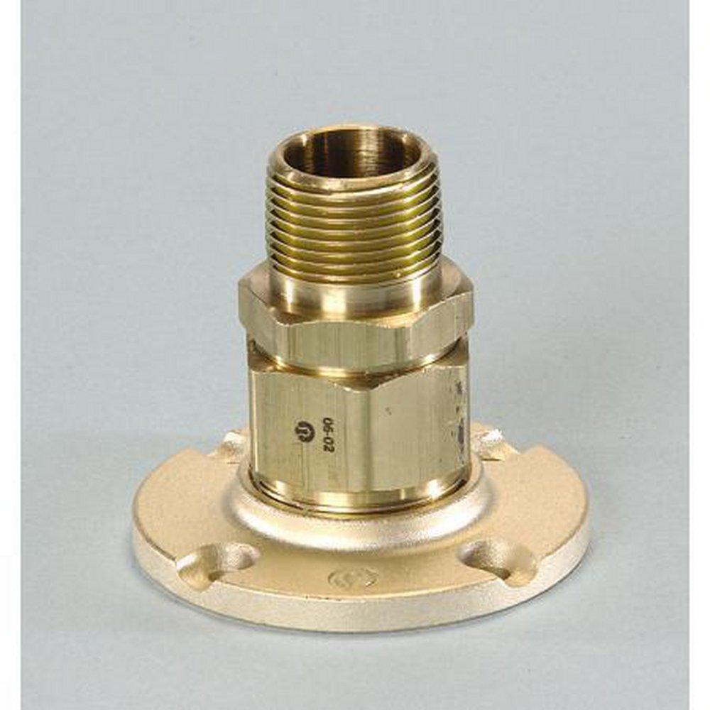 Omega Flex MNPT Brass Flange Fitting 