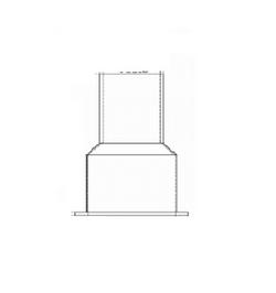 15 in. Cast Iron Valve Box Base