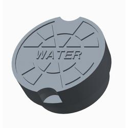 5-1/4 in. Cast Iron Valve Box Lid