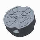 5-1/4 in. Cast Iron Valve Box Lid for Irrigation