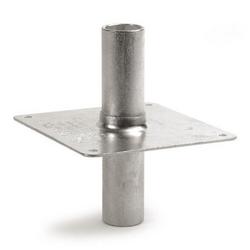 Metal Straight-Through Support