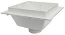 14-1/8 x 14-1/8 x 8-7/16 in. Floor Mount Plastic Floor Sink
