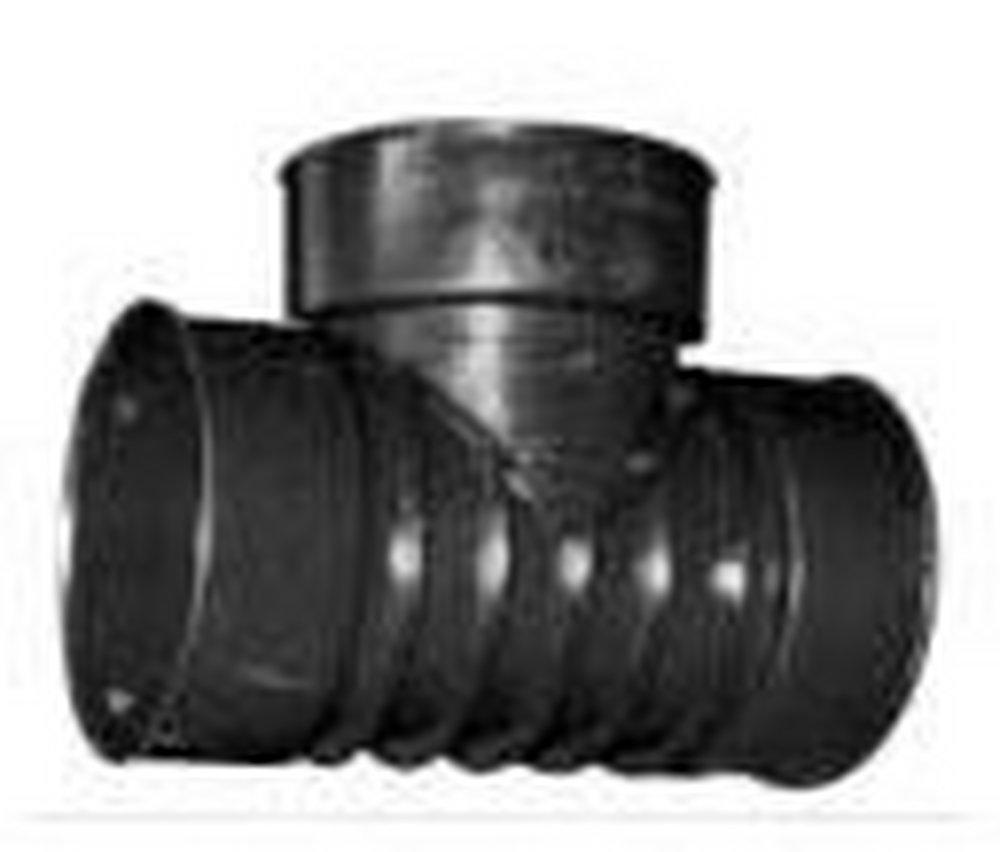 ADS&reg; Black Snap-in Plastic Tee 