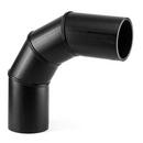8 in. Bell End Fabricated Straight and Long Radius HDPE 90 Degree Elbow