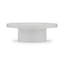 Oatey&reg; White 3 x 4 in. PVC Closet Flange without Test Cap 