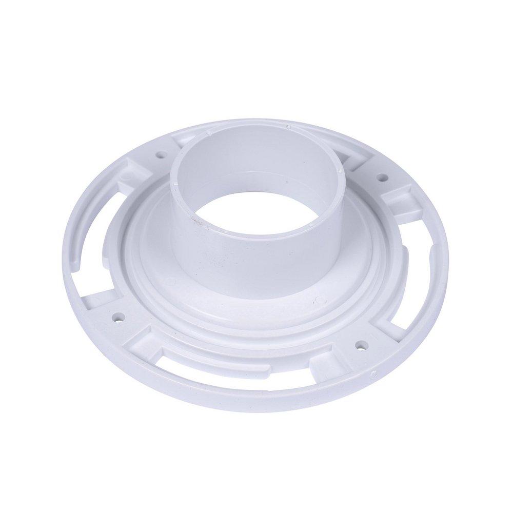 Oatey&reg; White 3 in. PVC Inside Closet Flange Less Test Cap 