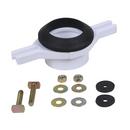 Oatey&reg; White 2 in. PVC Horizontal Adjustable Urinal Flange Kit 