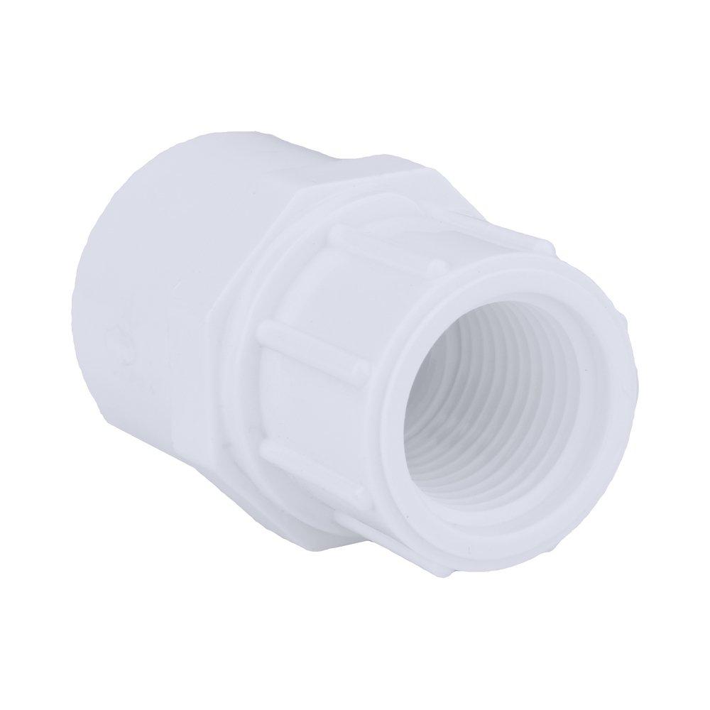 White PVC Schedule 40 Female Adapter 
