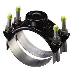 4 x 2 in. IP Stainless Steel Nylon Double Strap Saddle