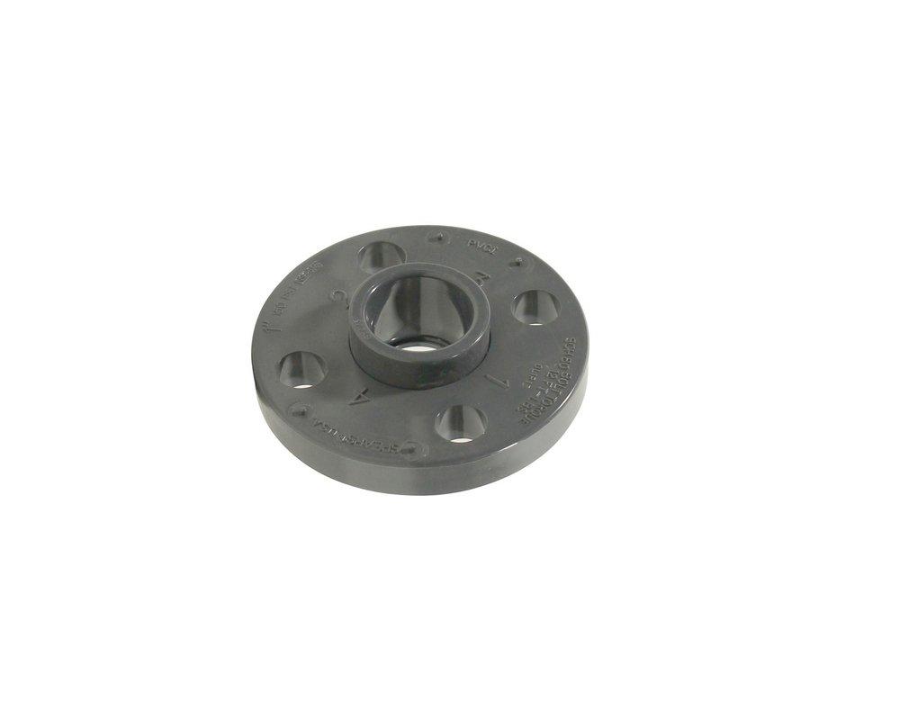 Black PVC Schedule 80 Van Stone Flange 