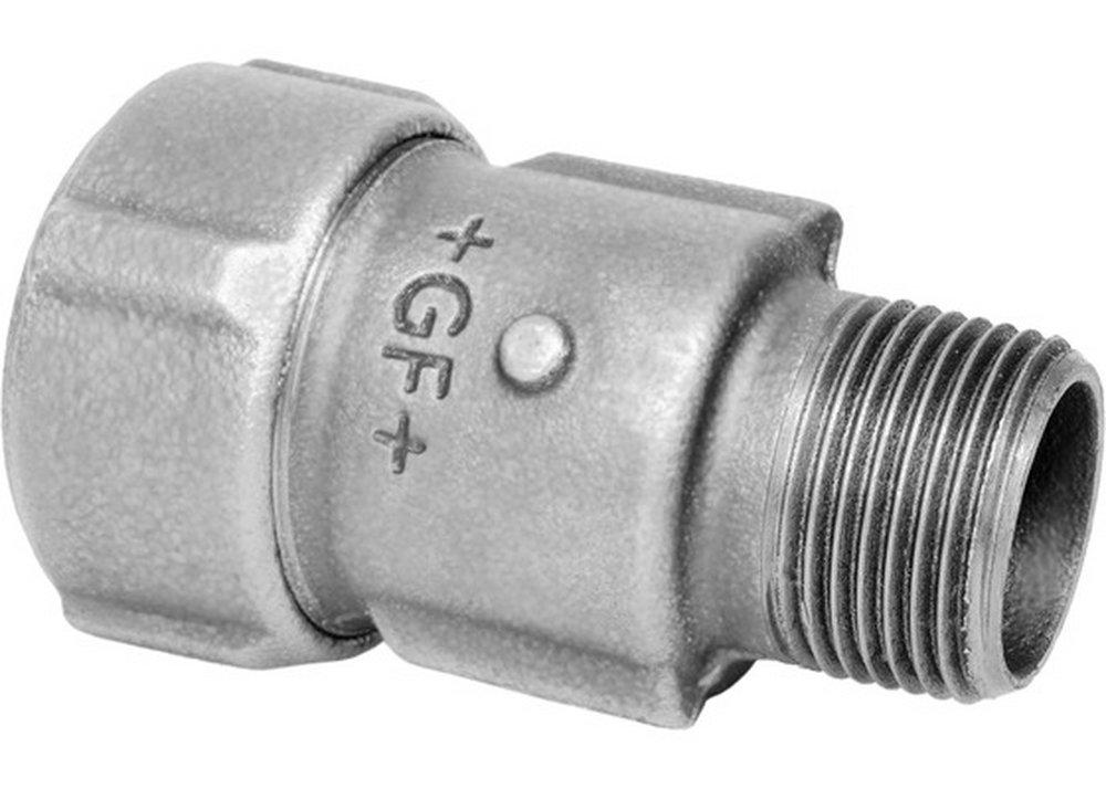 Dresser Inc Male x Compression Galvanized Malleable Adapter 