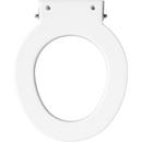 17-1/2 in. Round Toilet Seat in White