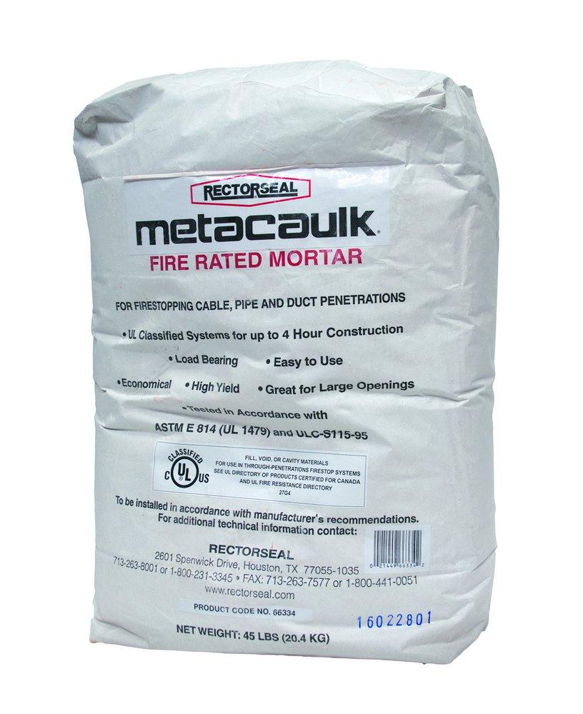 Rectorseal Light Red Fire Rated Mortar 