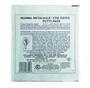 6 x 7 in. Fire Rated Putty Pad in Red