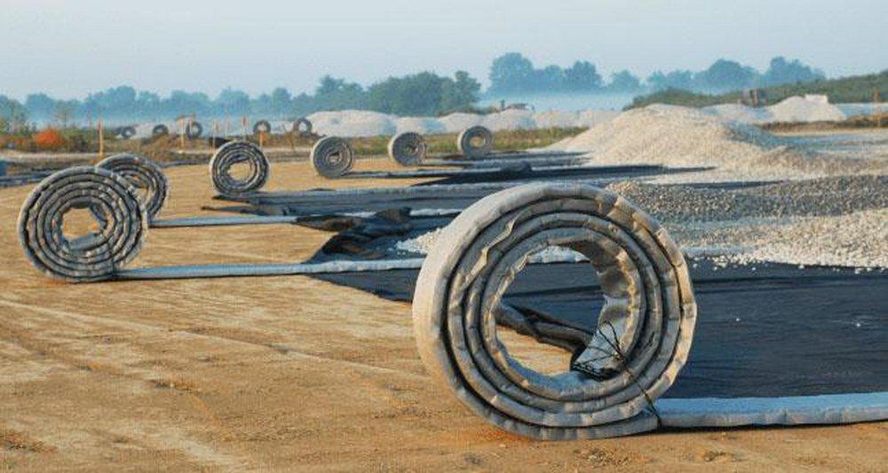 ADS&reg; Black 12 in. Plastic Drainage Pipe 