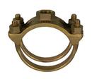 A.Y. McDonald 12 in. Iron Pipe Brass Strap Saddle 
