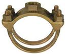 10 x 1-1/2 in. FNPT Brass, Silicon Bronze and Rubber Double Strap Saddle