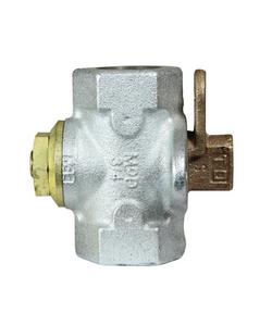 1-1/4 in. Iron FNPT Lockwing Handle Plug Valve