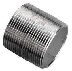 3/4 x Close S40 304L Stainless Steel Welded Nipple Threaded Both Ends