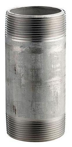 3/4 x 2 in. S40 304L Stainless Steel Welded Nipple Threaded Both Ends
