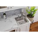Kingsford Satin 15 x 15 in. 2 Hole Drop-in Stainless Steel Bar Sink 