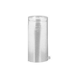 12 x 3 in. Galvanized Steel Gas Vent Pipe