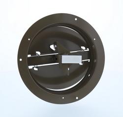 6 in. Butterfly Damper Steel